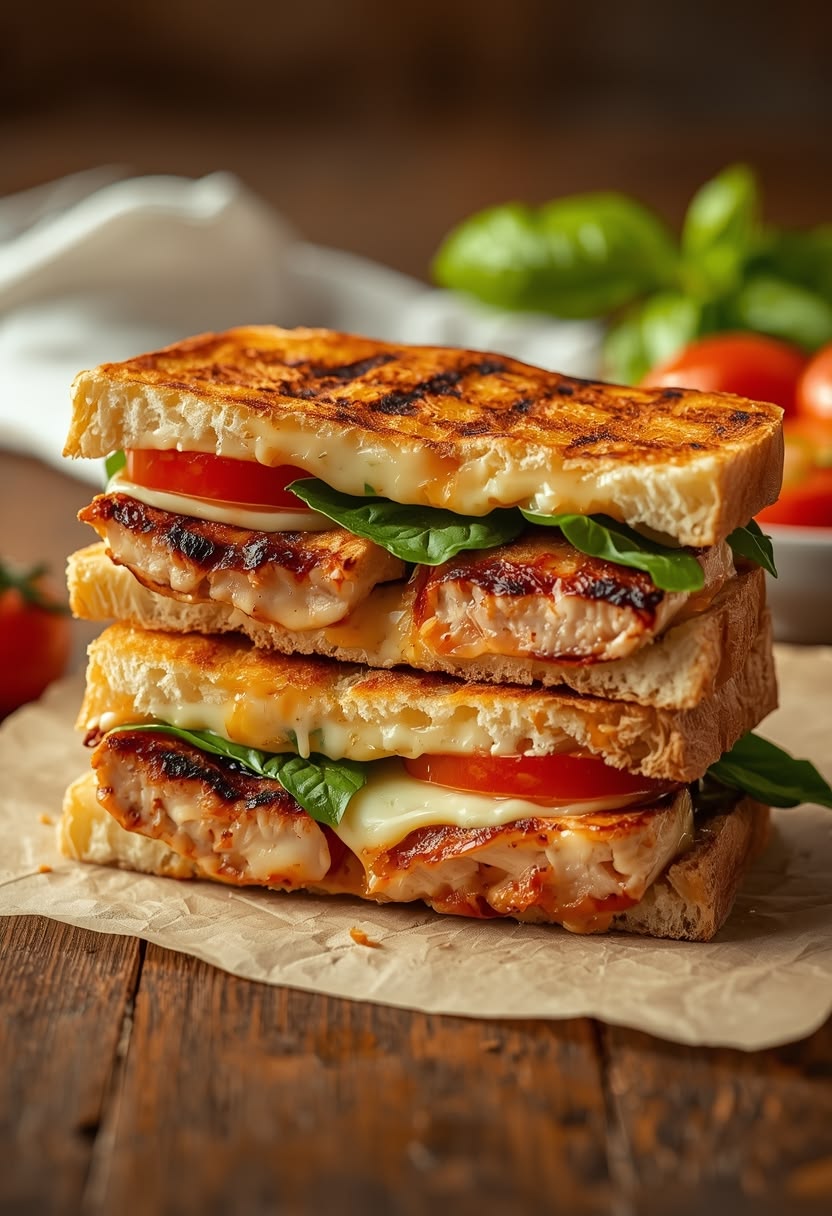 Chicken Sausage Sandwich