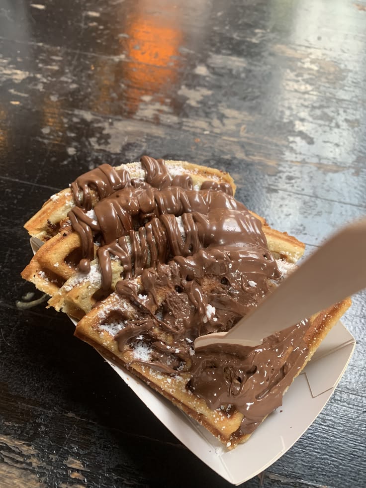 Nutalia Chocolate Waffles