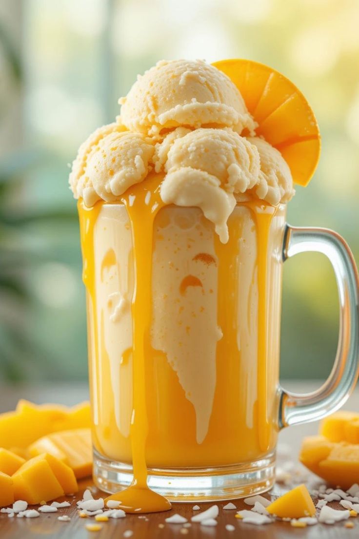 Mango Shake With Icecream