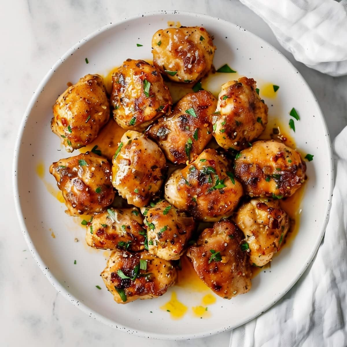 Garlic Chicken Dry