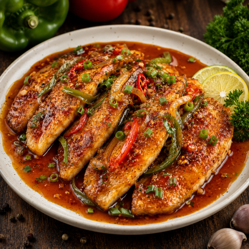 Fish Saucy Pan Fries(SIGNATURE)