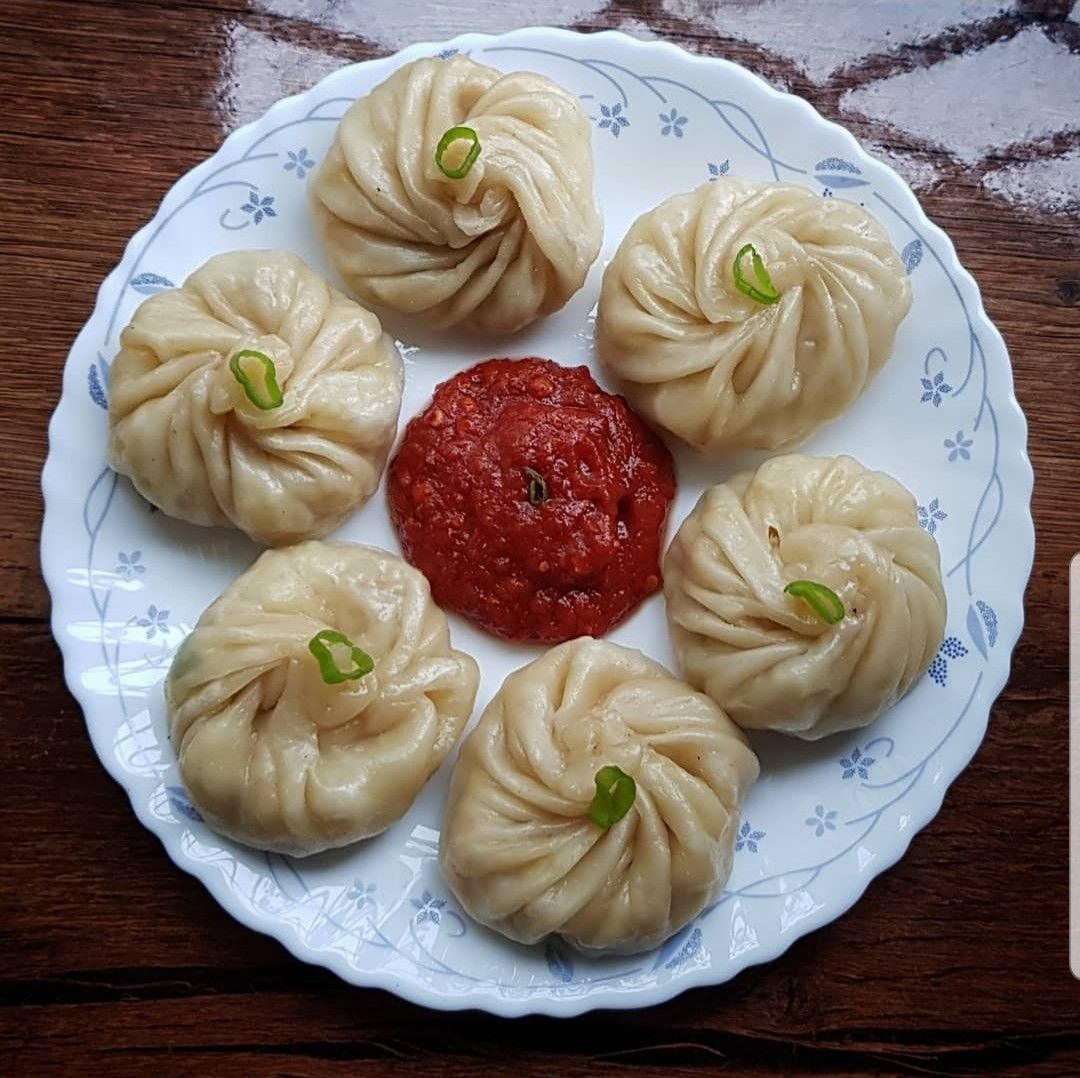 Chocolate Momo - Steamed