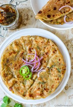 Aloo Paneer Parotta