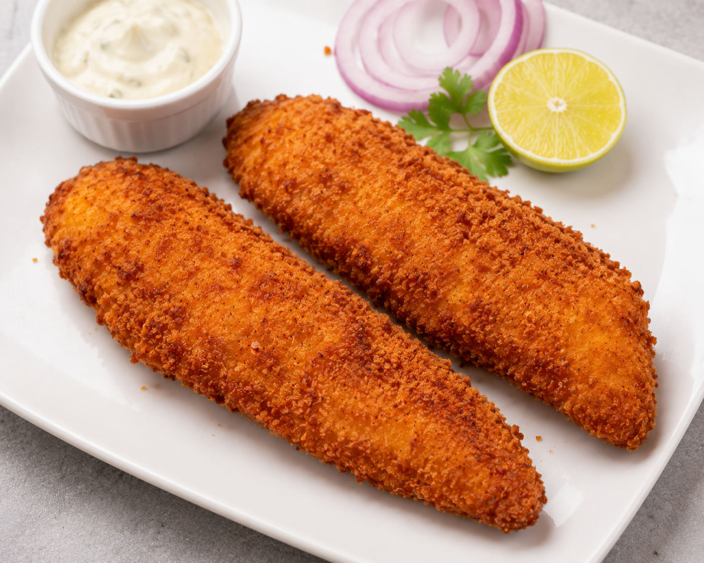 Broasted Fish Finger 4 Pcs