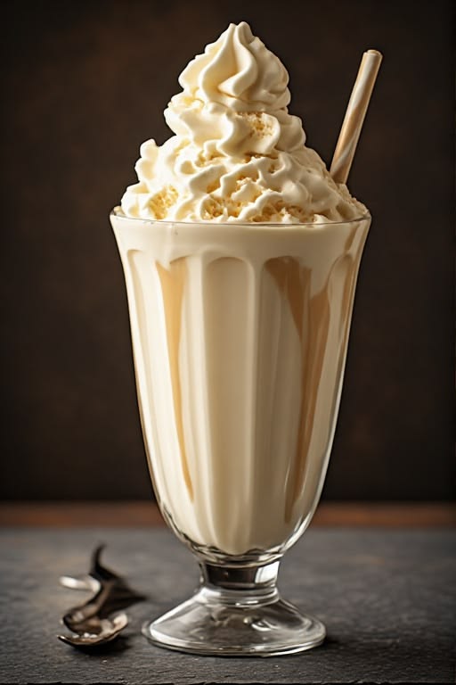 Vanilla Shake With Icecream