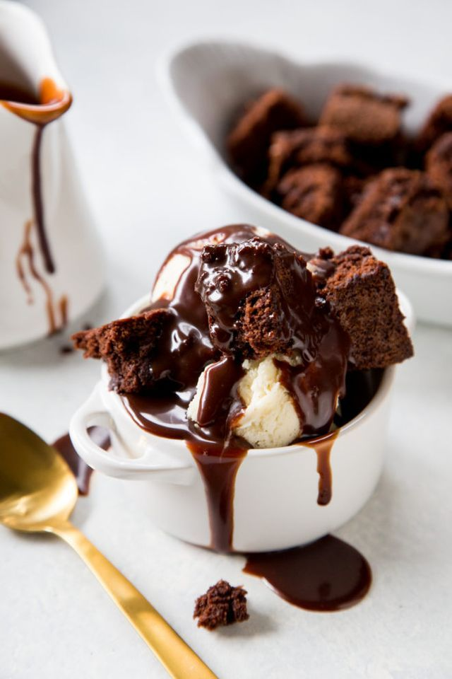 Nutella Fudge Sundae