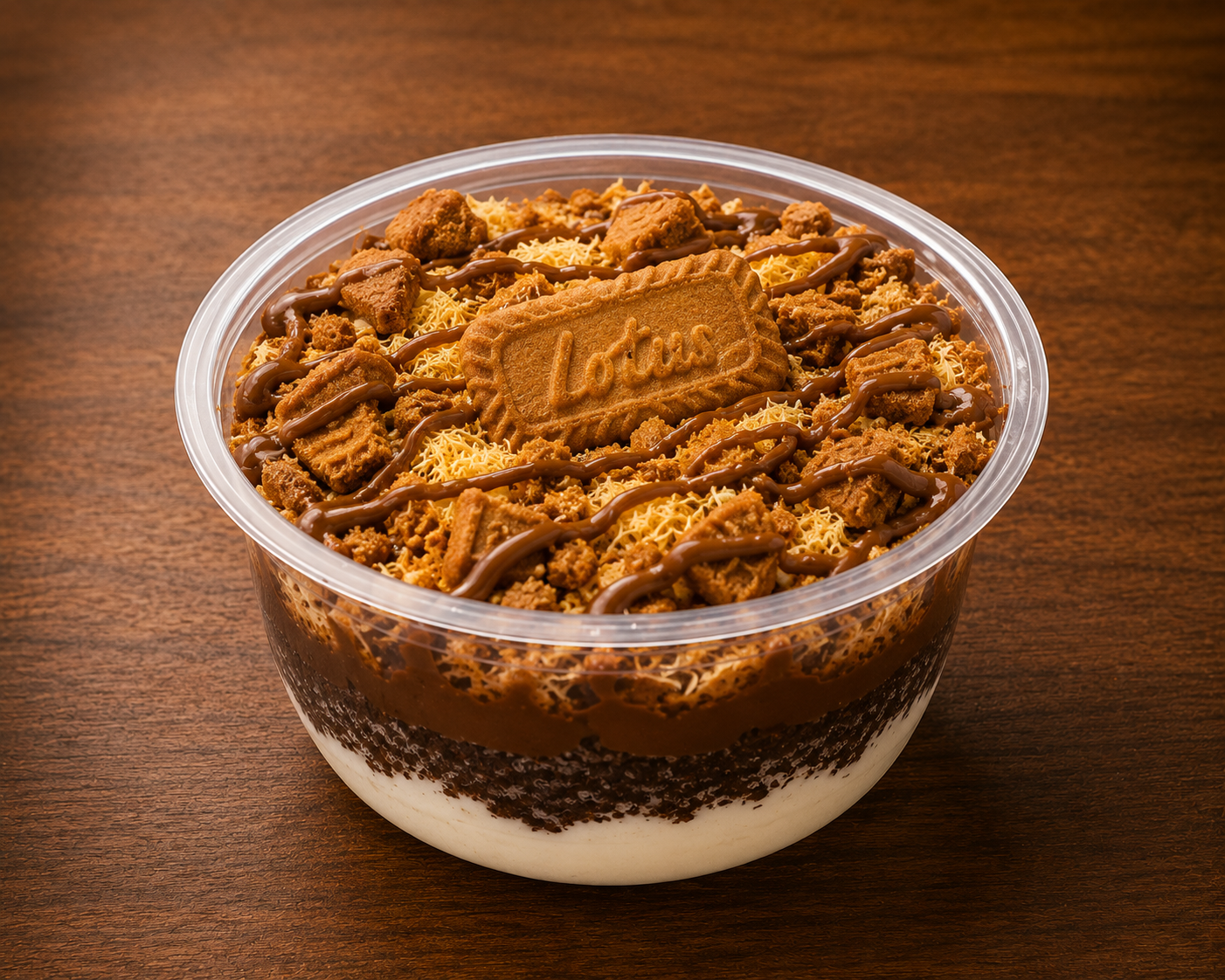 Let's Lotus Biscoff Kunafa Chocolate Cup