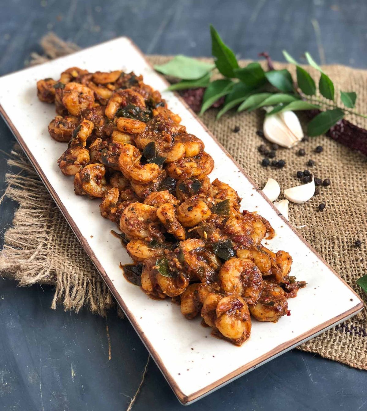 Prawn Pepper Fry