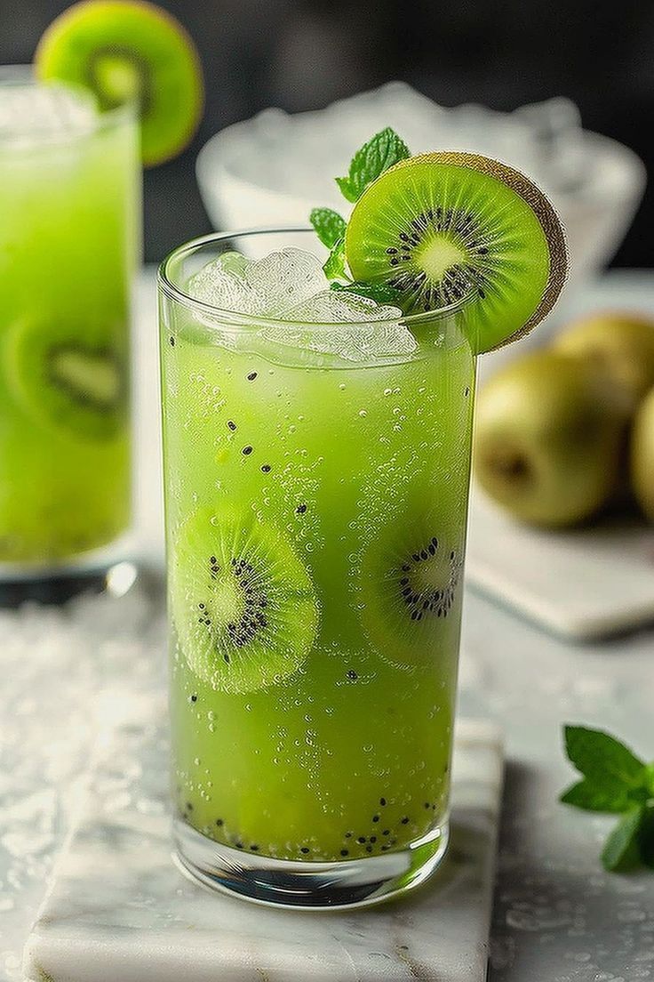 Kiwi Iced Tea