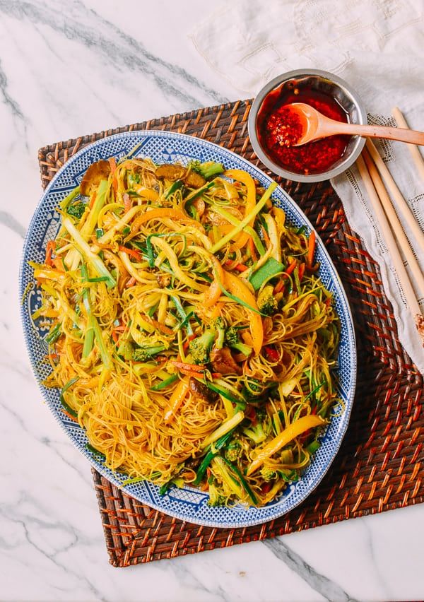 Veg Singaporean Noodles