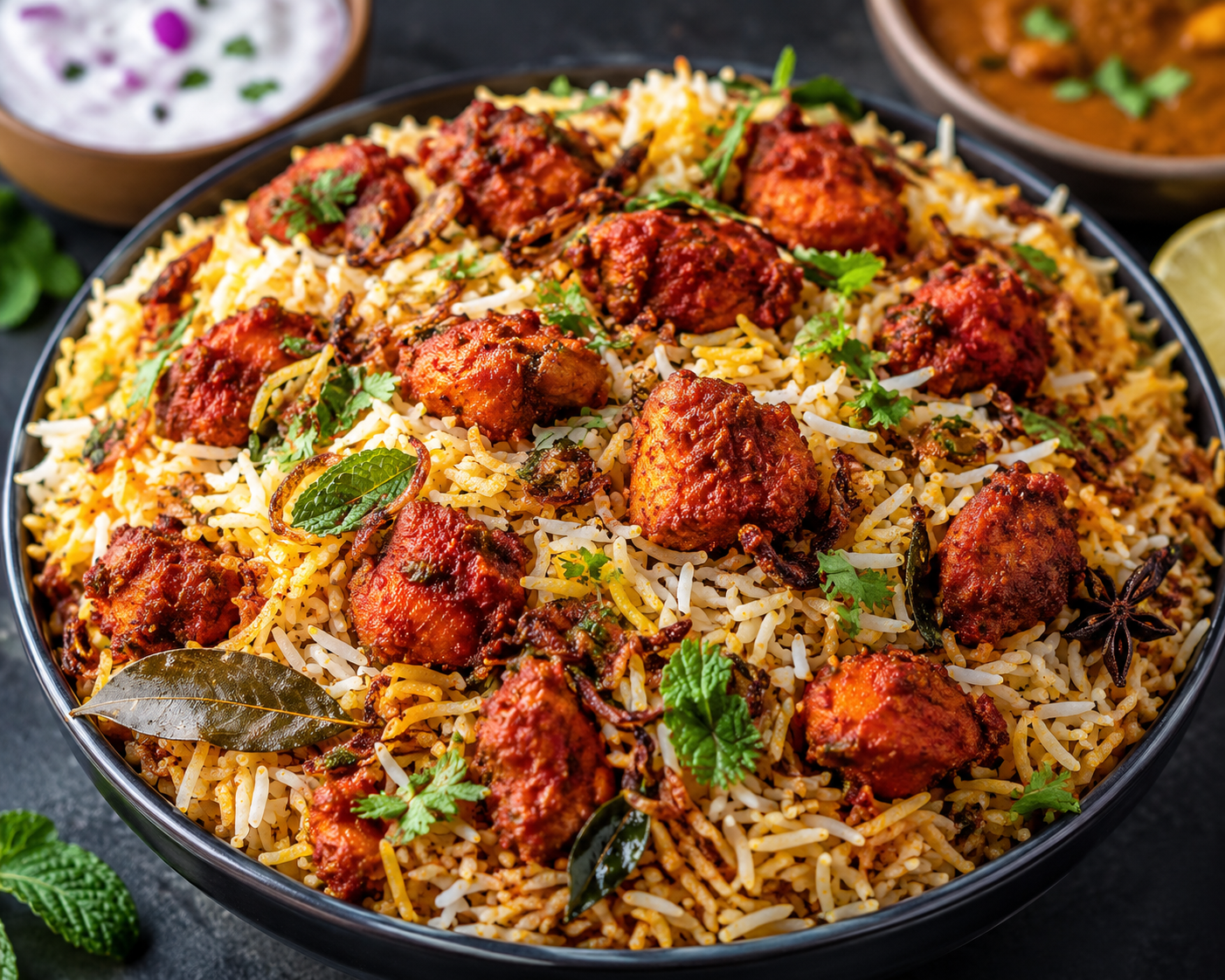 Chicken 65 Biryani