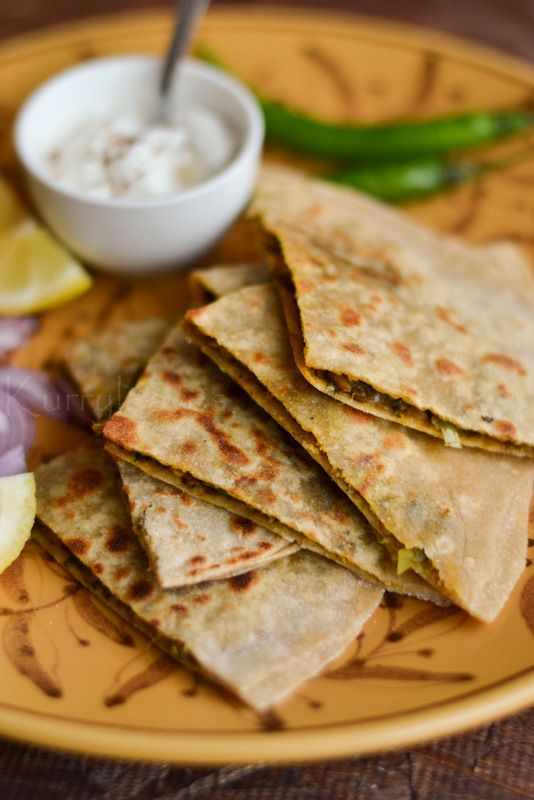 Mushroom Pepper Parotta