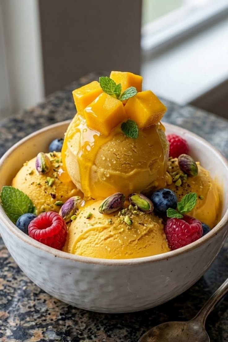 Mango (Seasonal) Ice Cream