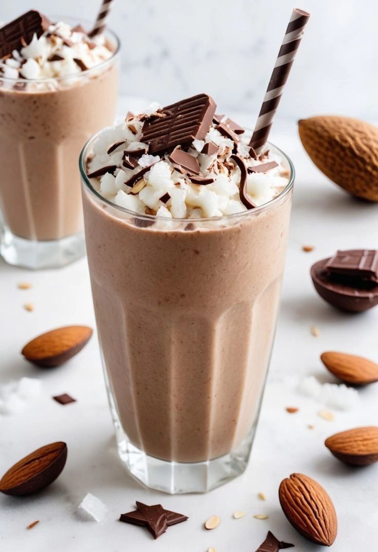 Dark Chocolate Low Fat Gelato Shake