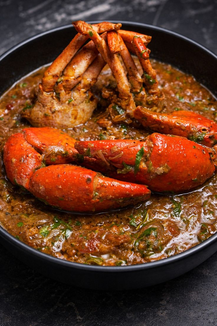 Crab Kuzhambu