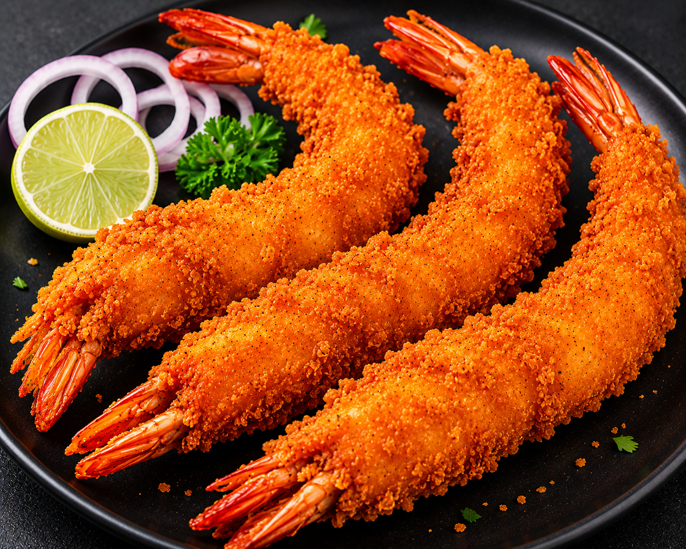 Broasted Prawn Large 8 Pcs
