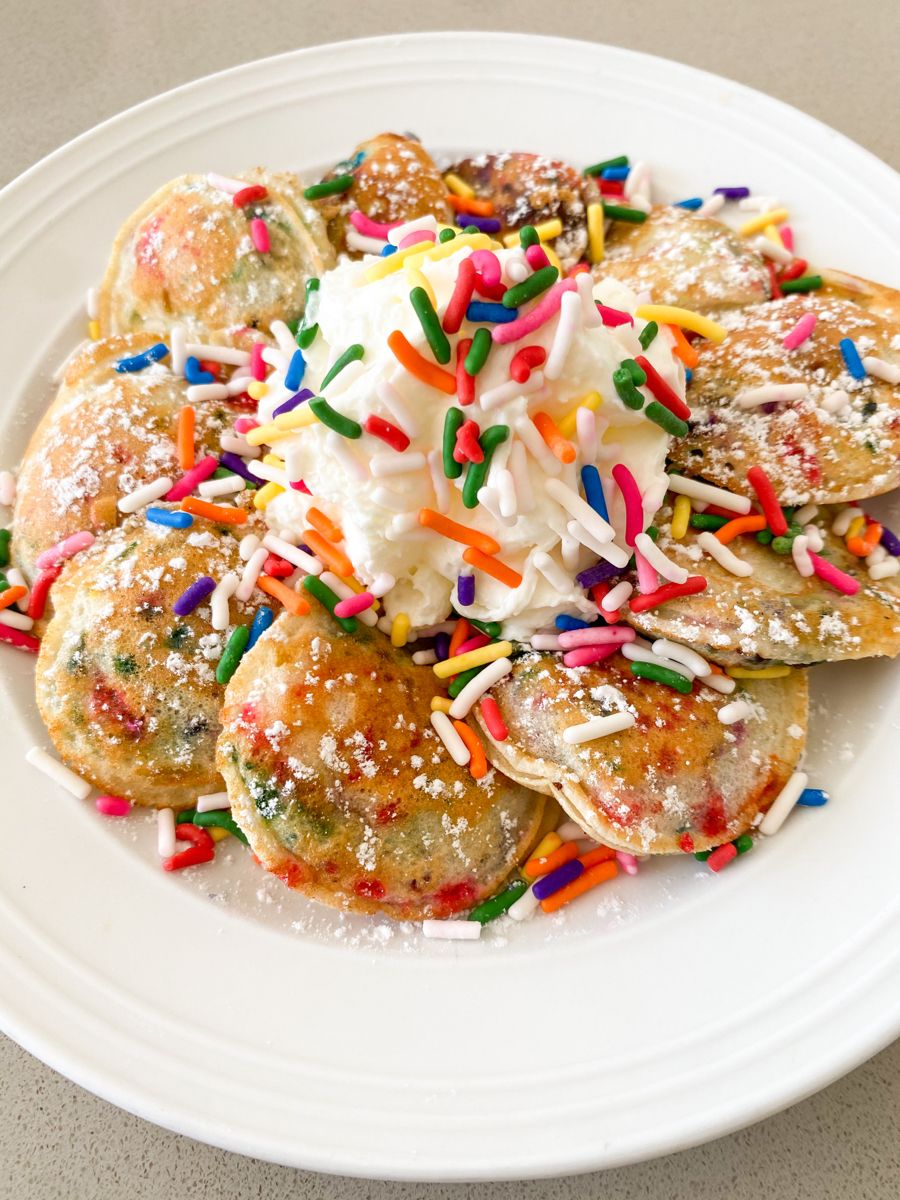 Cotton Candy Mini Pancake