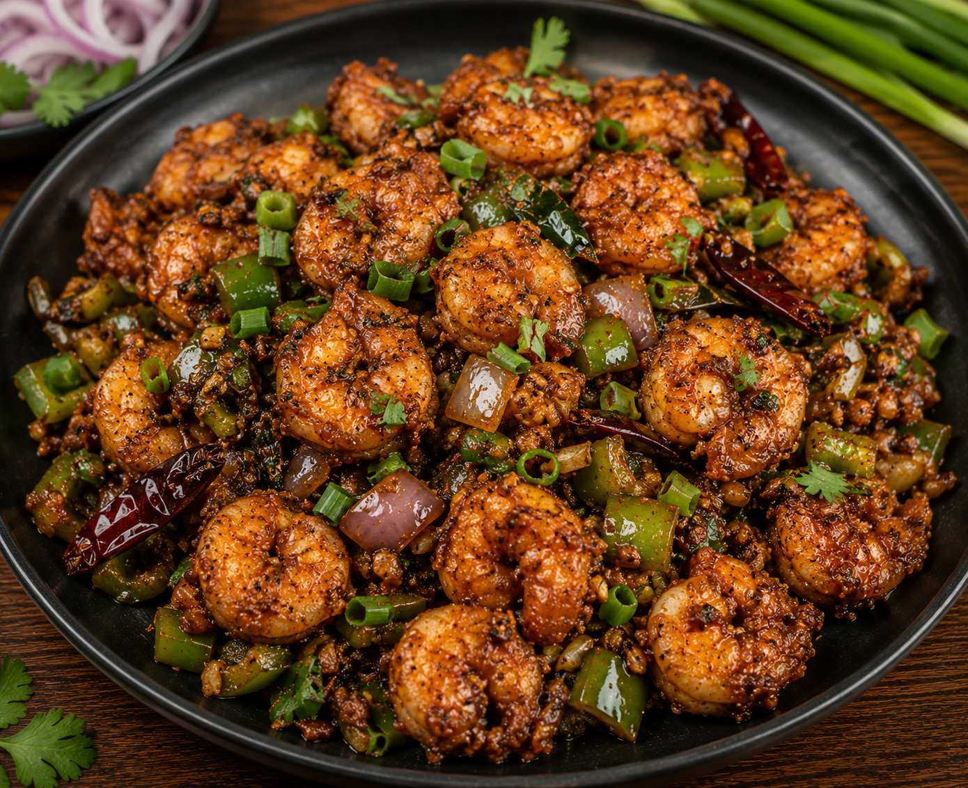 Prawn Manchurian Dry