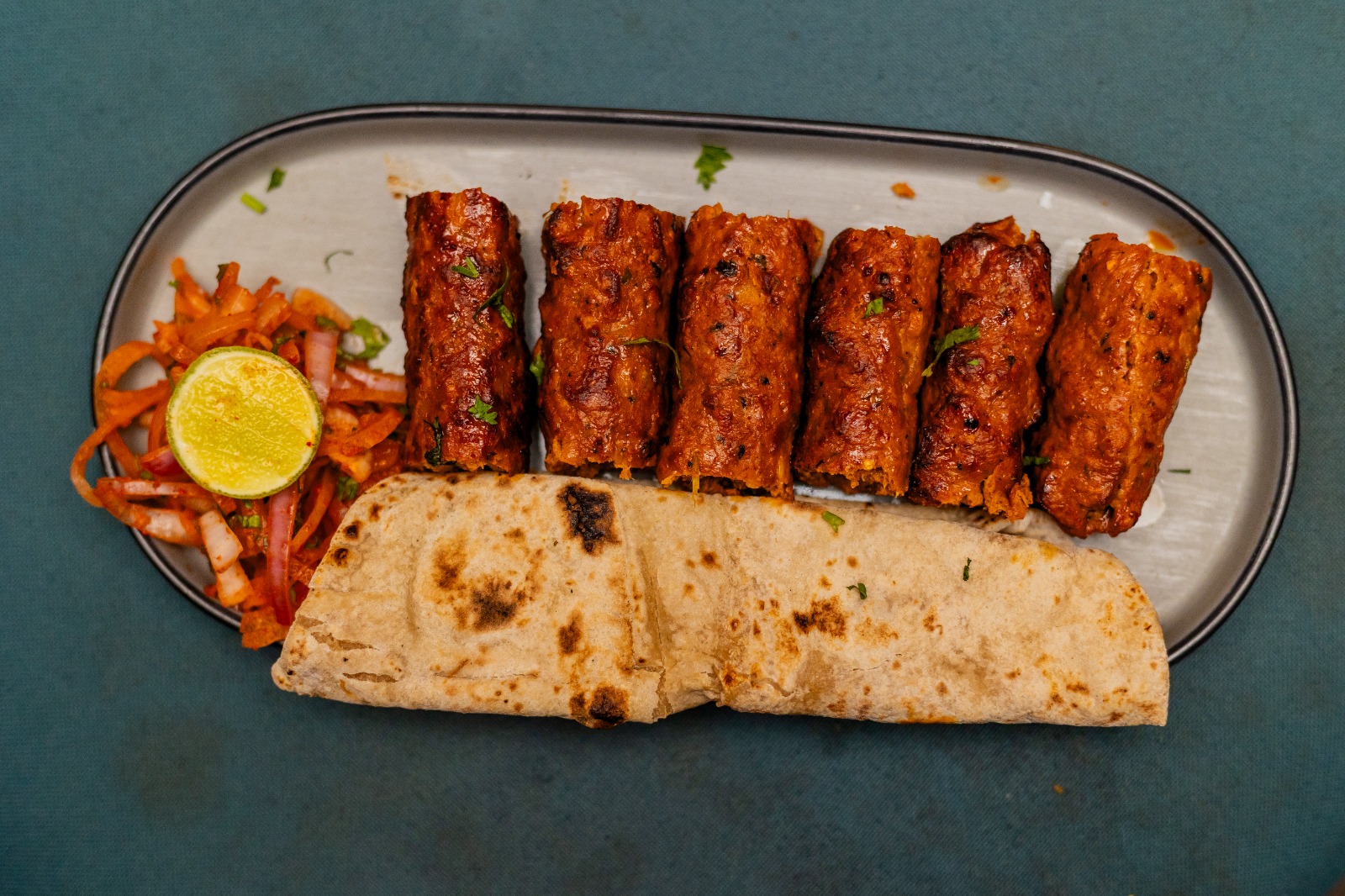 Badamilk Murgh Malai Kebab