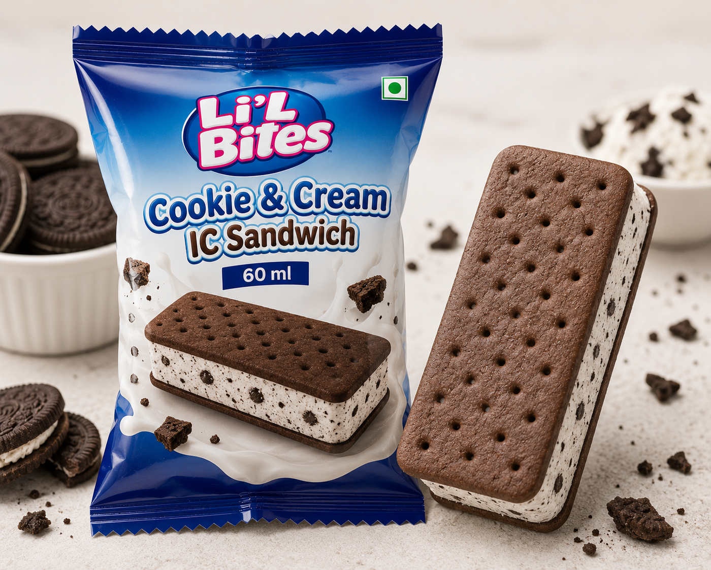 Cookie & Cream IC Sandwich 60ML