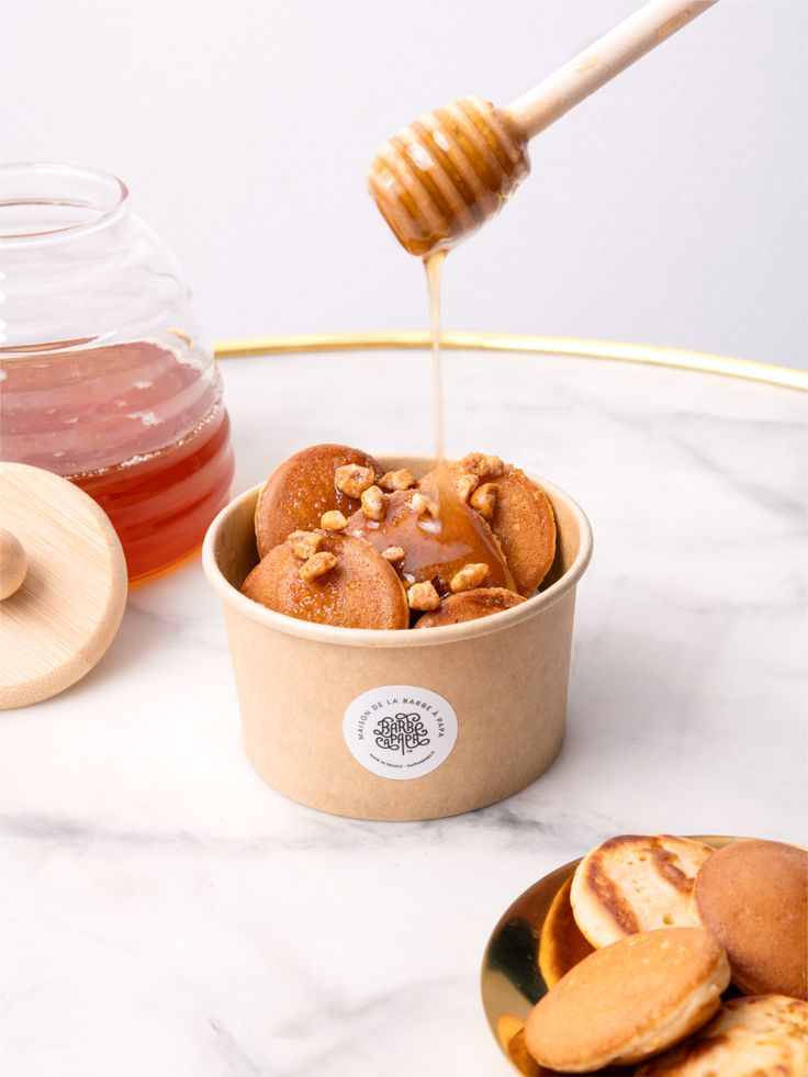 Yummy Honey Mini Pancakes