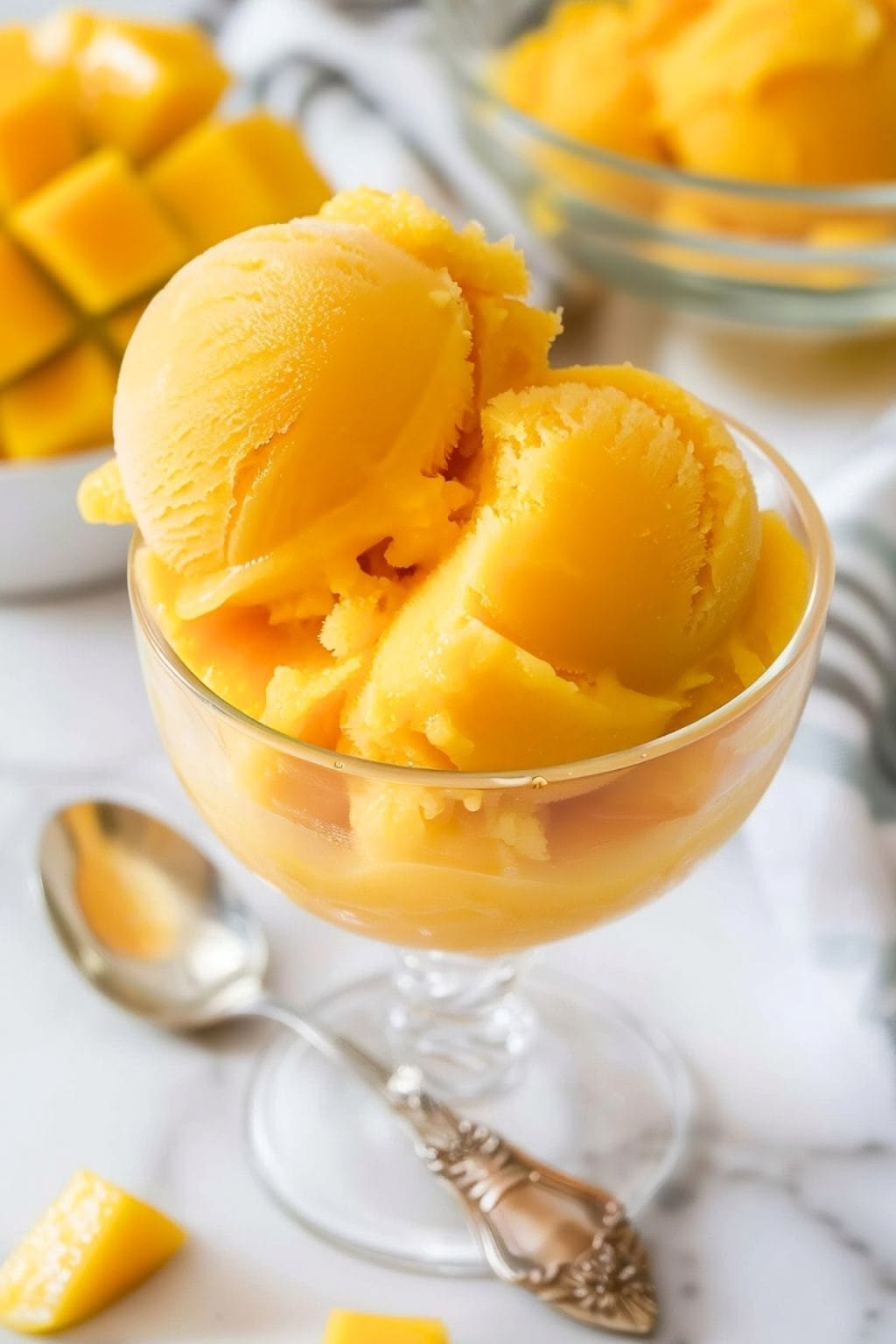Mango Vegan Sorbet