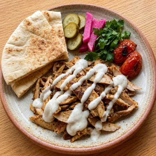 Garlic Shawarma (Plate)