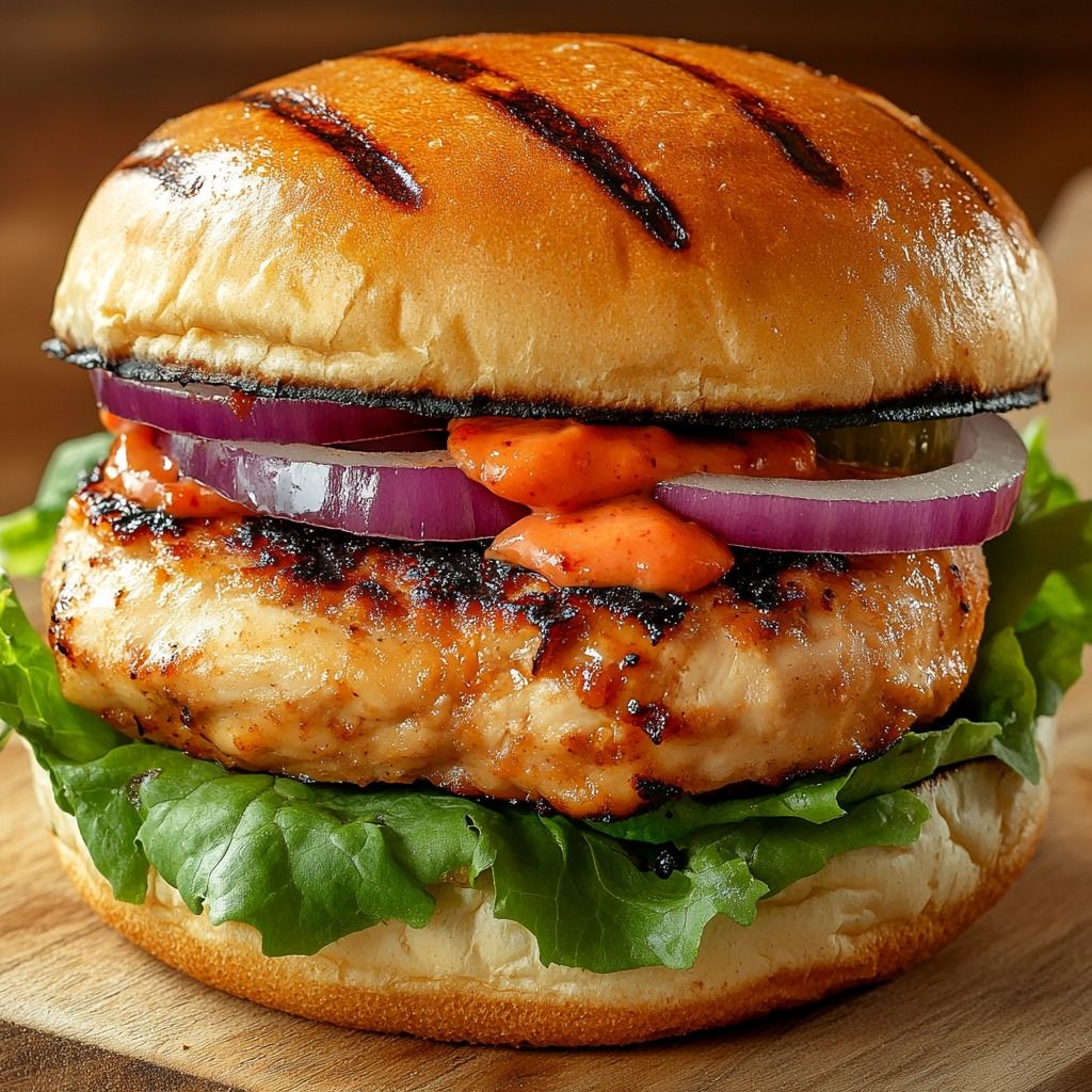 Italian Herbs Chicken Burger