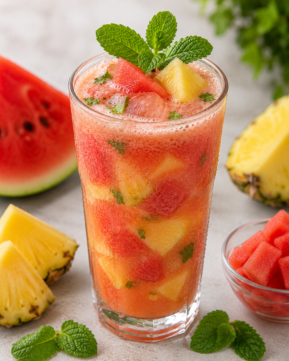 Pine Mint (Pineapple + Watermelon + Mint)