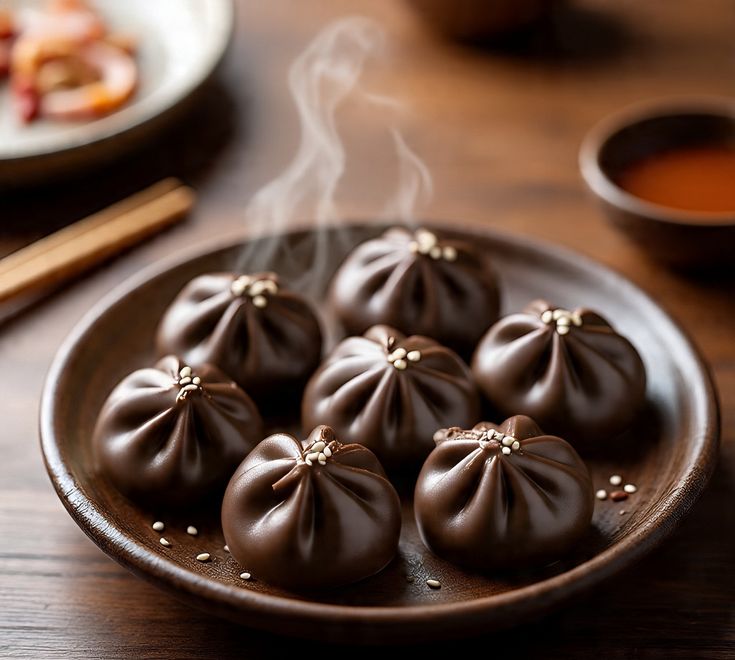 Chocolate Momo - Pan Tossed
