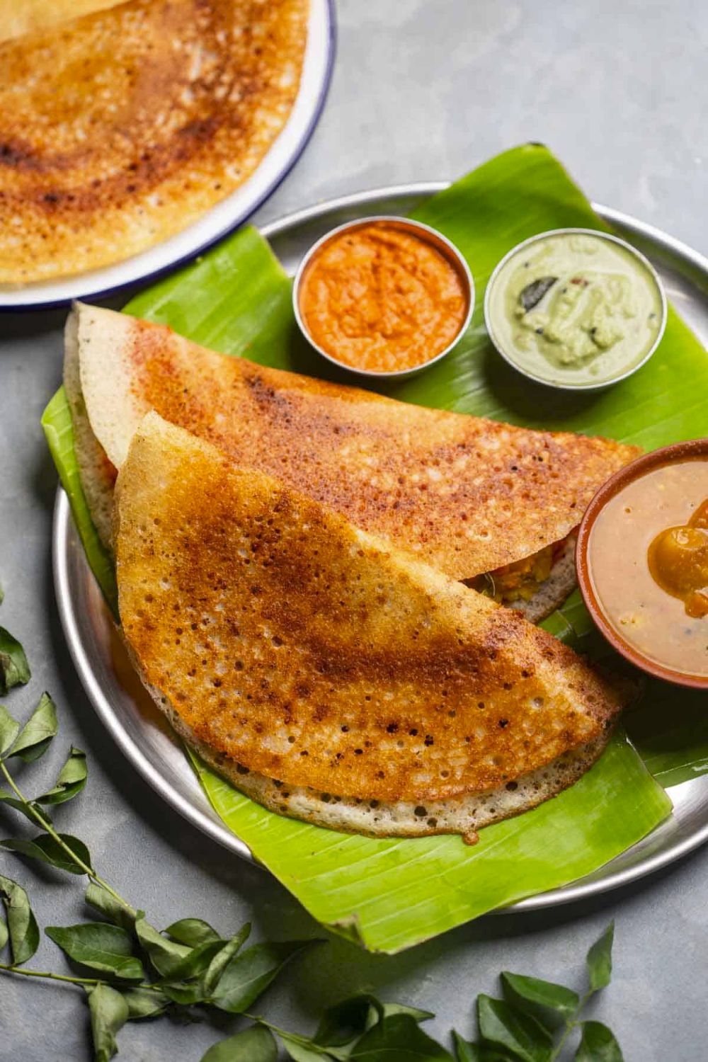 Ghee Garlic Dosa