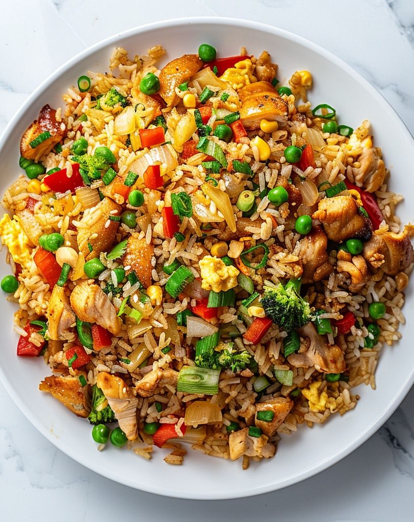 Schezwan Mixed Fried Rice