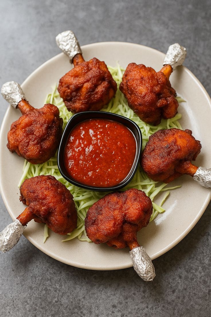 Chicken Lollipop (5 Pcs)
