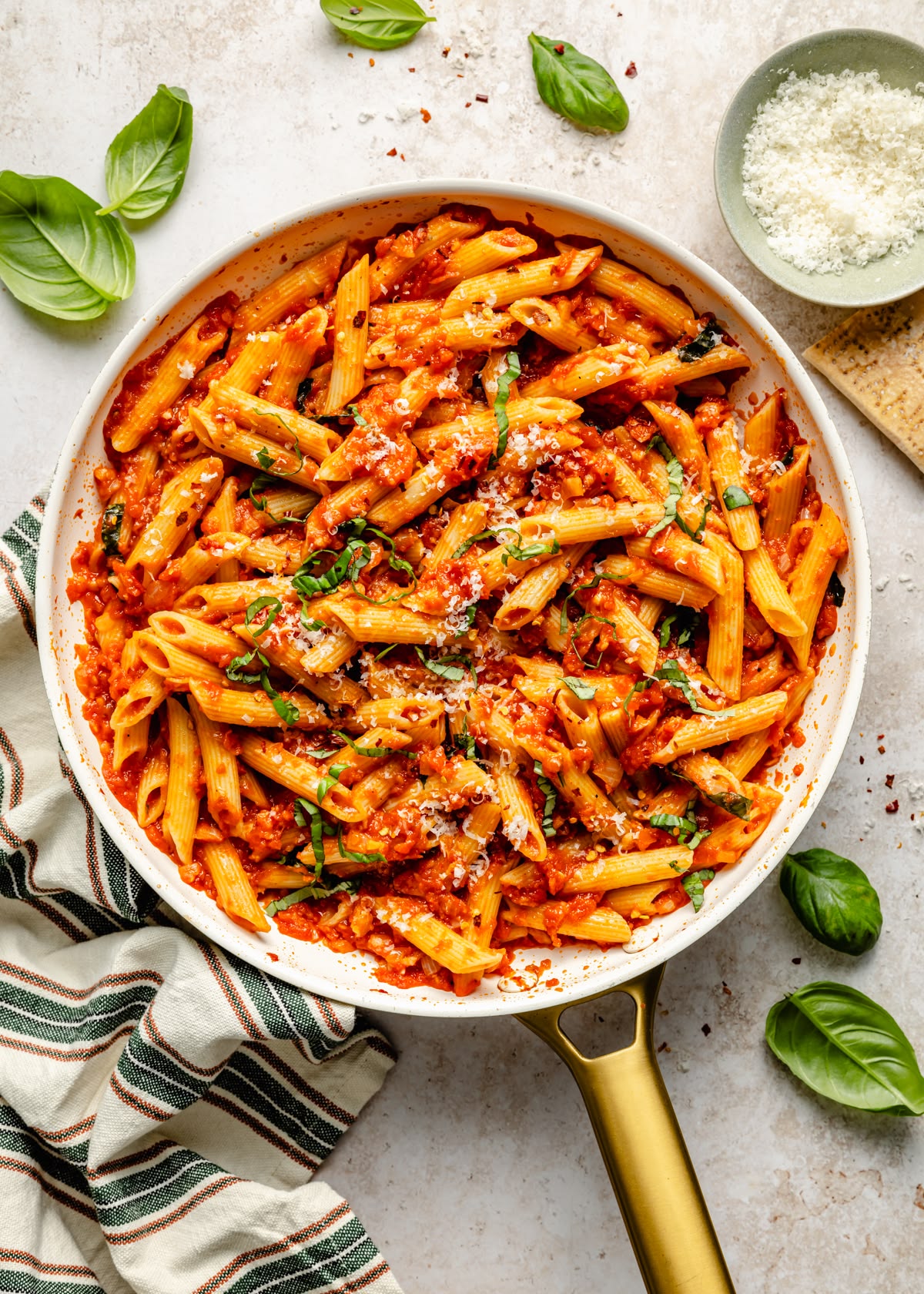 Veg Arrabbiata Sauce Pasta