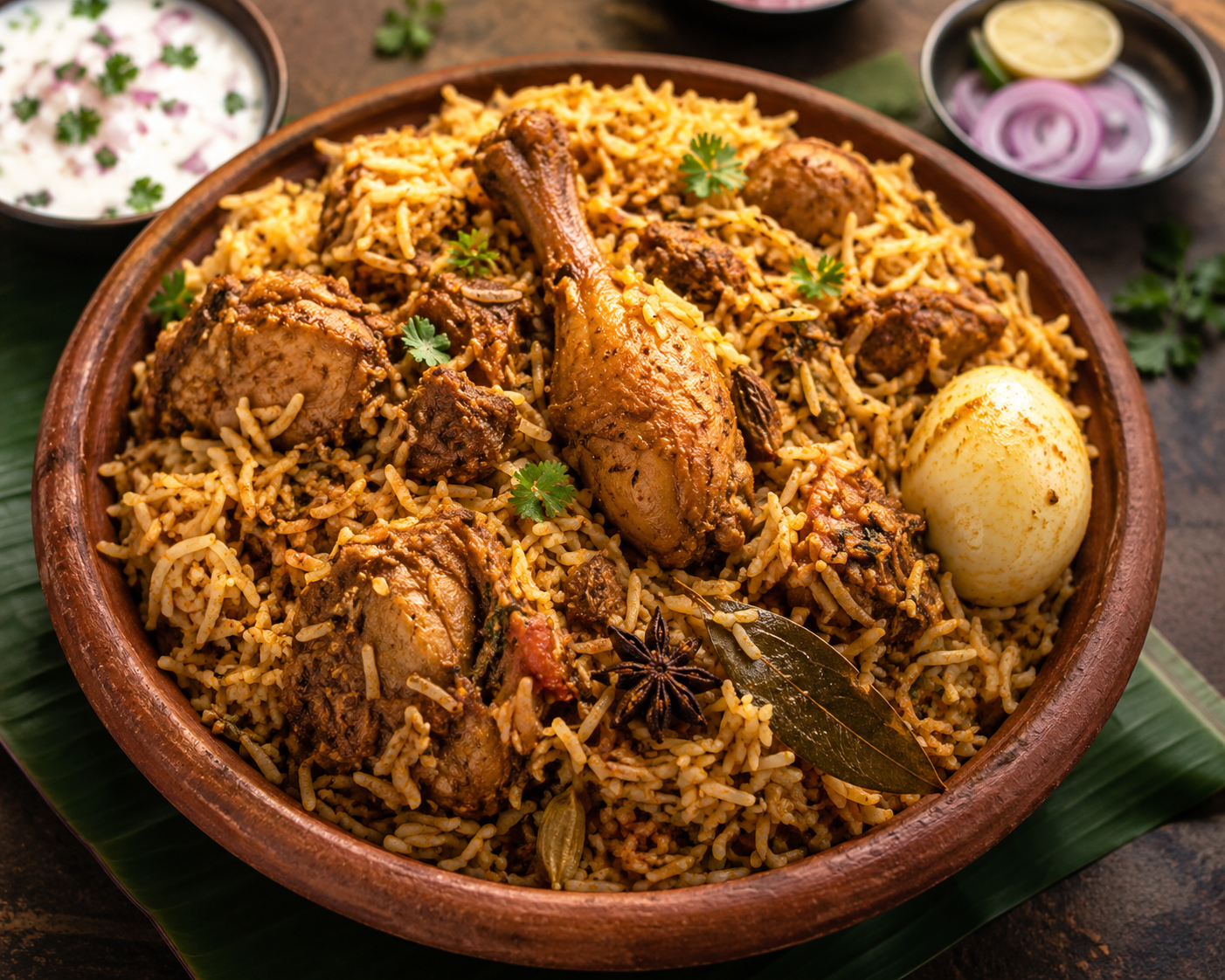 1-Kg Biriyani with 2nos Egg