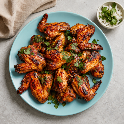 Schezwan Wings (2 pcs)