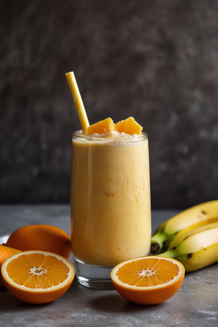 Orange Milkshake