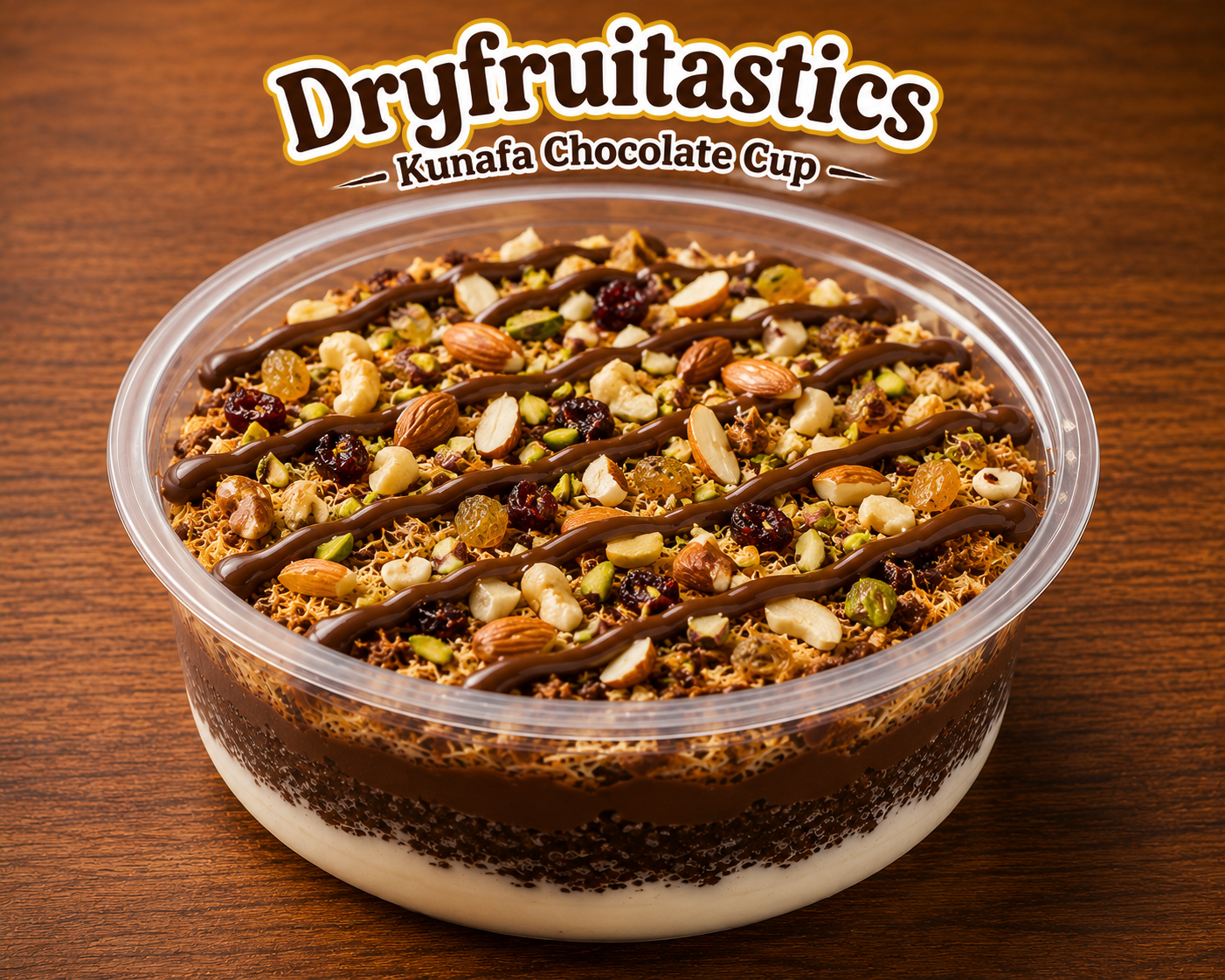Dryfruitastics Kunafa Chocolate Cup