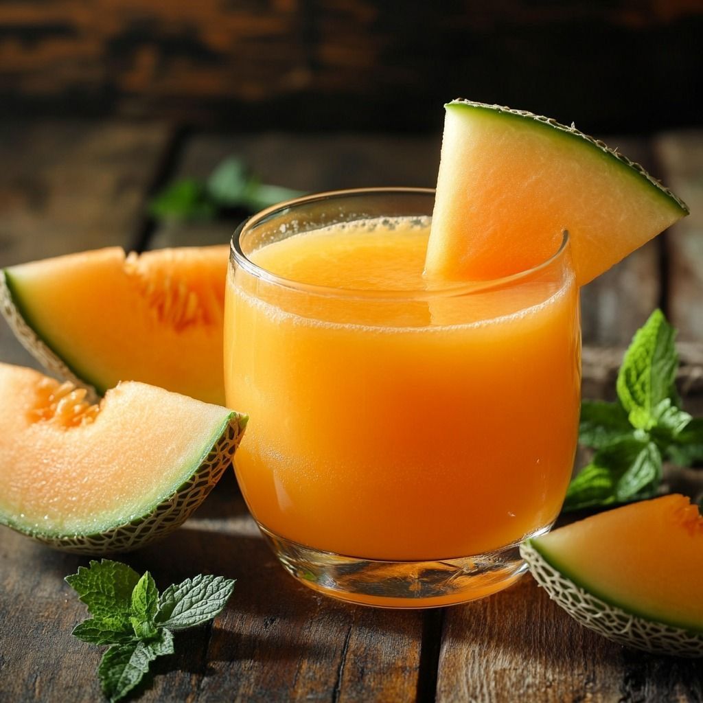 Musk Melon Juice (with Milk)