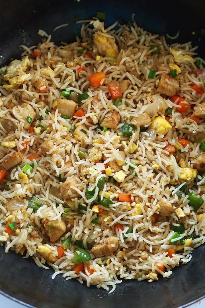 Mixed Chicken Fried Rice