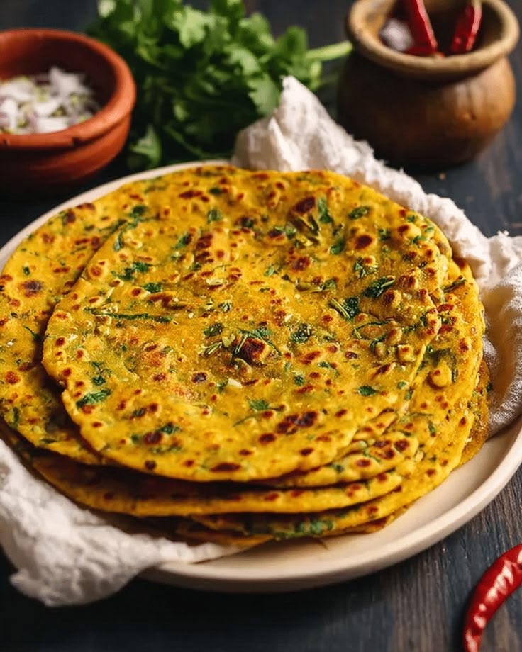 Methi Lachha Paratha