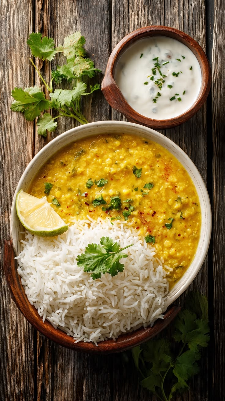 Ghee Rice With Dhal