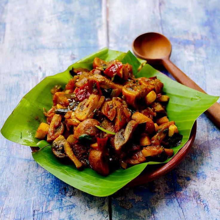 Mushroom Chettinad Pepper Masala