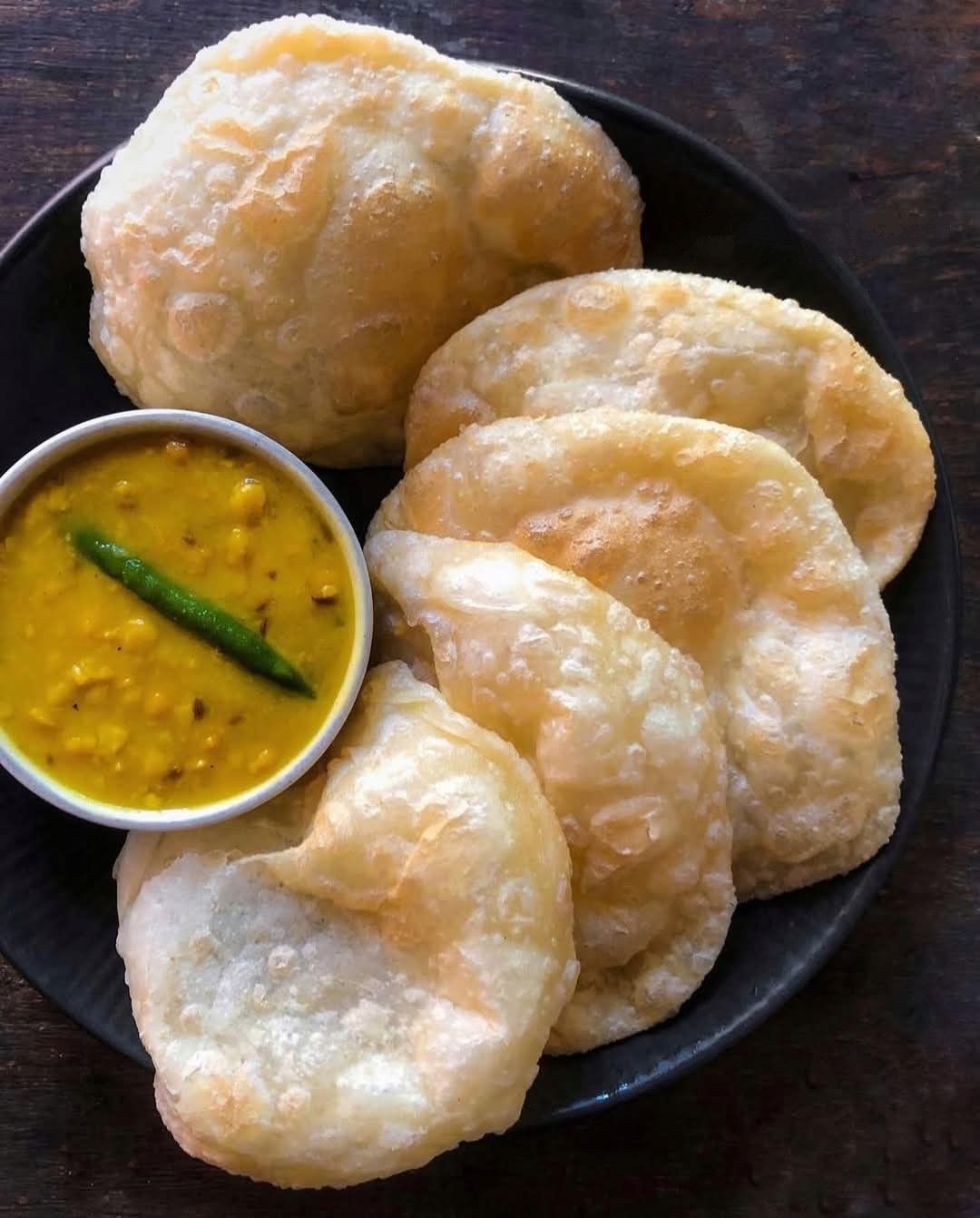 Poori Sambar 2