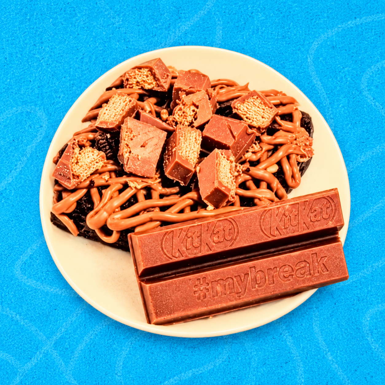 Kitkat Brownie