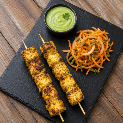 Soya Chaap Tikka Kebab (8 Piece)
