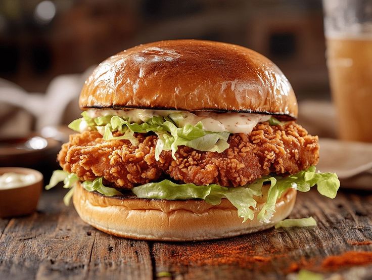 Crispy Chicken Burger