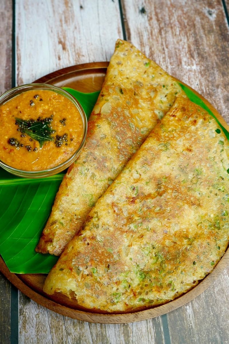 Onion Rava Dosa