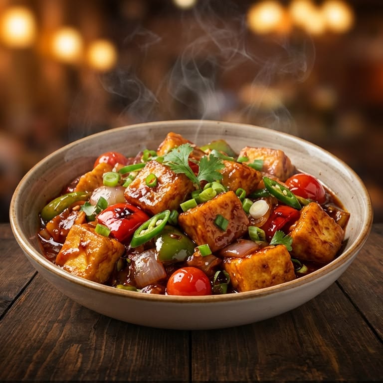 Paneer Manchurian Dry