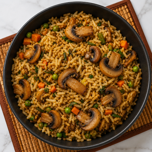 Mushroom 65 Biriyani
